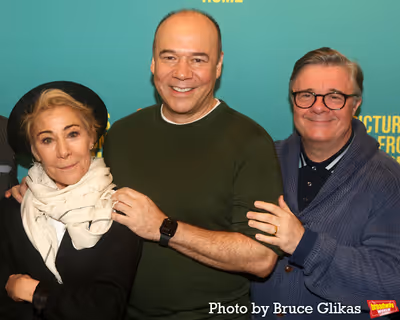 Zoe Wanamaker, Danny Burstein and Nathan Lane Photo