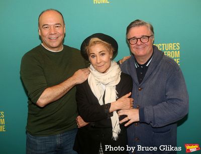 Danny Burstein, Zoe Wanamaker and Nathan Lane Photo