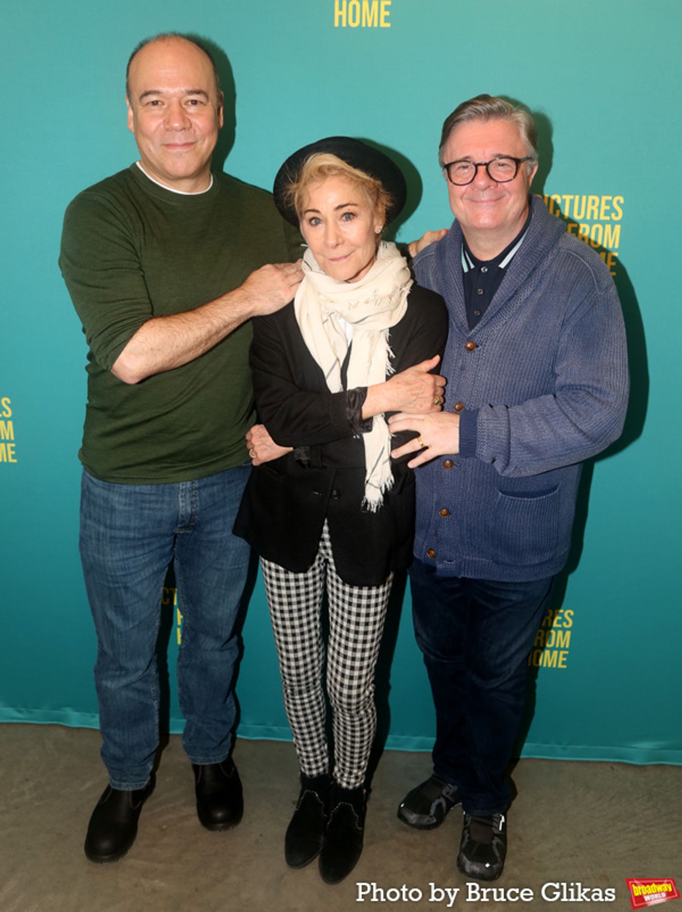 Photos: PICTURES FROM HOME's Nathan Lane, Danny Burstein and Zoe Wanamaker Meet the Press  Image