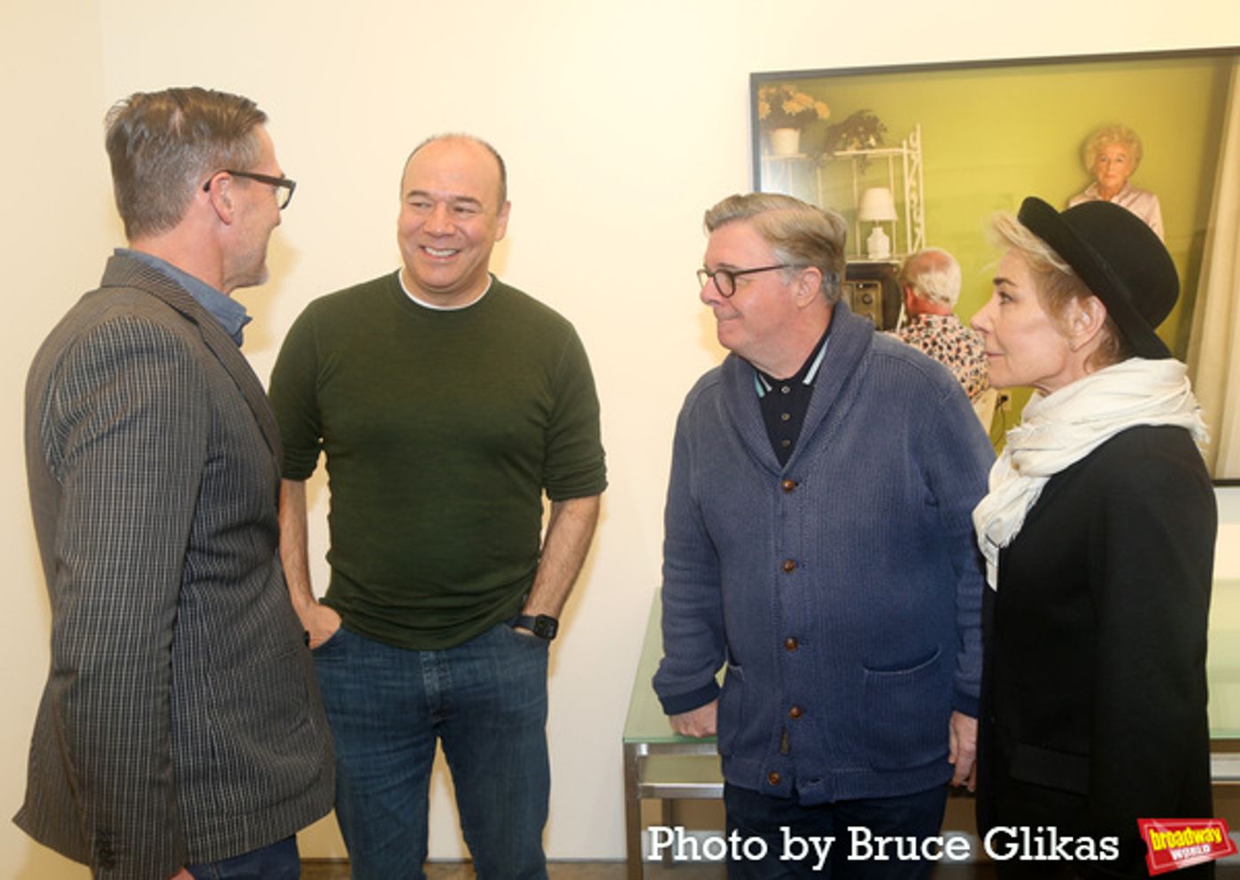 Photos: PICTURES FROM HOME's Nathan Lane, Danny Burstein and Zoe Wanamaker Meet the Press  Image