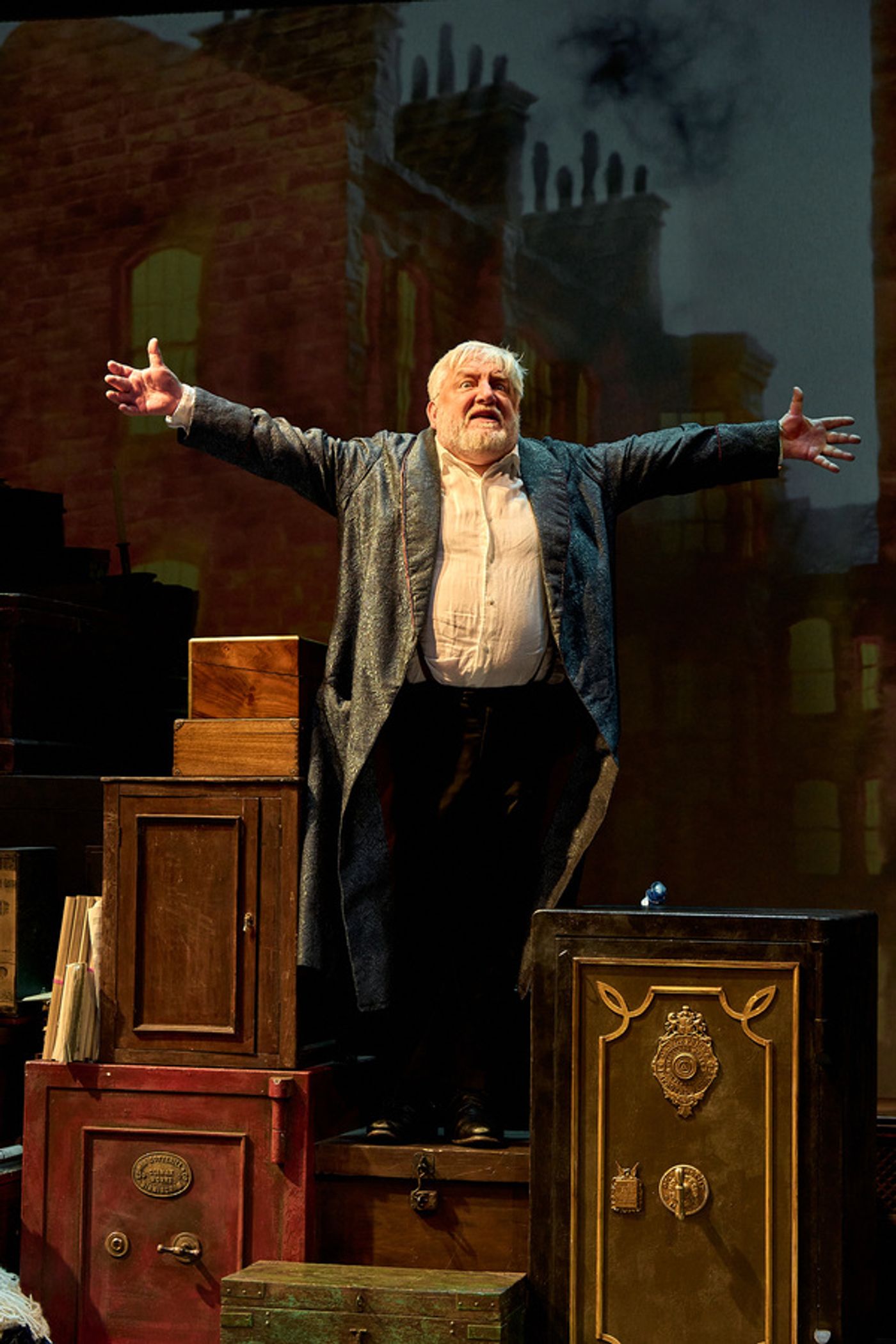 Photos: First Look at Simon Russell Beale and More in A CHRISTMAS CAROL at the Bridge Theatre  Image