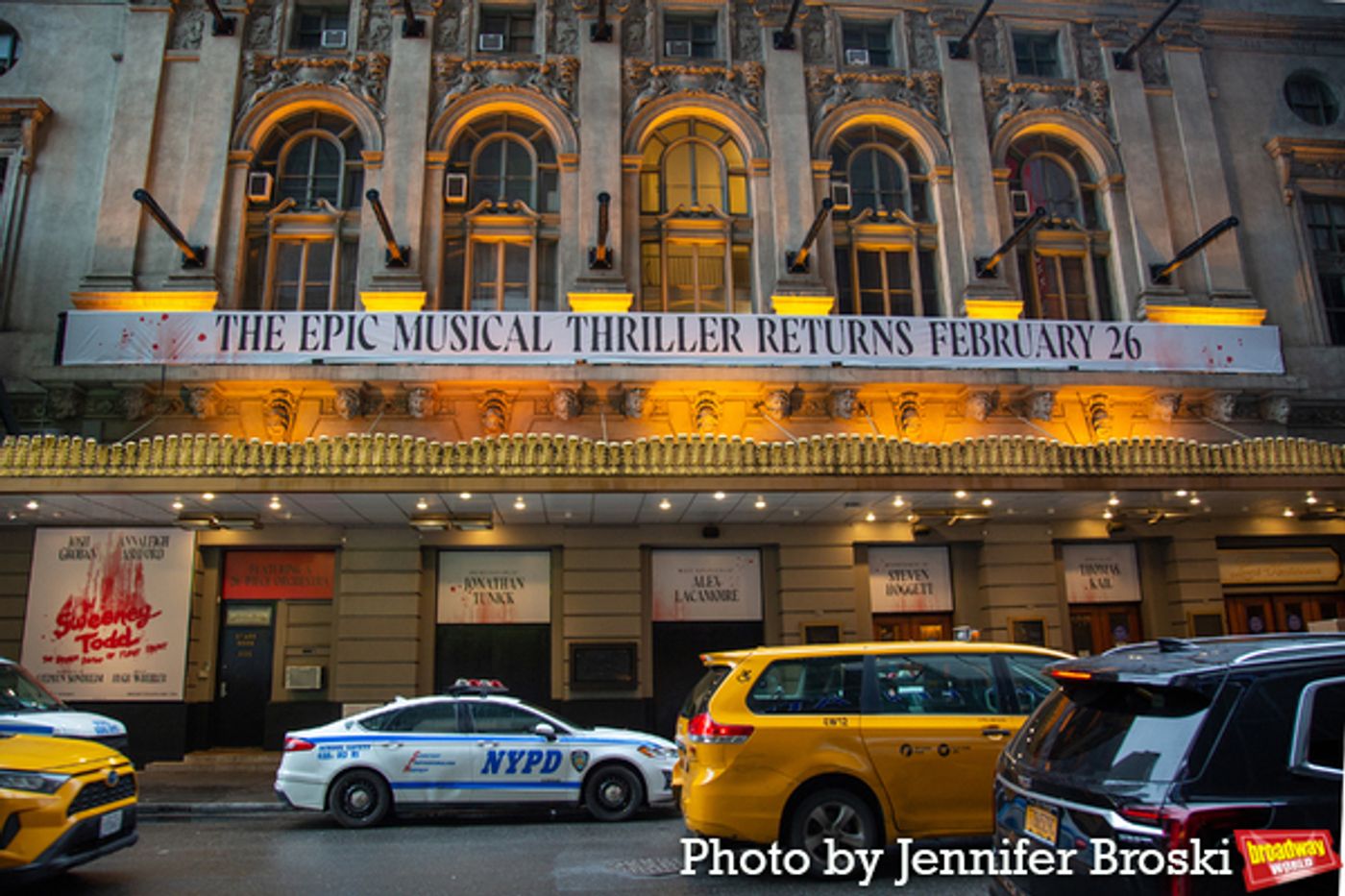 Up on the Marquee: SWEENEY TODD with Josh Groban and Annaleigh Ashford Up on the Marquee: SWEENEY TODD with Josh Groban and Annaleigh Ashford Image