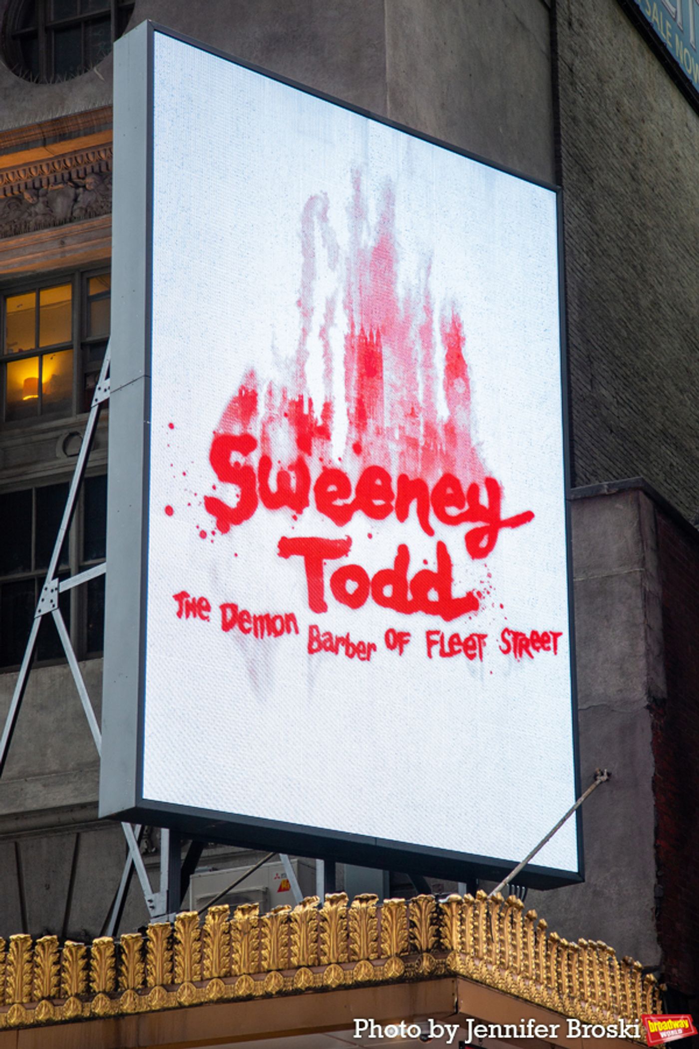 Up on the Marquee: SWEENEY TODD with Josh Groban and Annaleigh Ashford Up on the Marquee: SWEENEY TODD with Josh Groban and Annaleigh Ashford Image