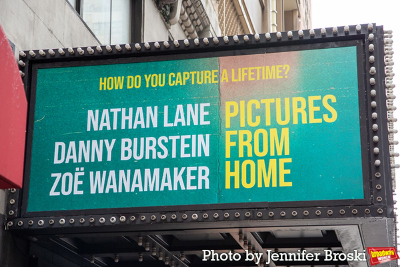 Up on the Marquee: PICTURES FROM HOME  Image