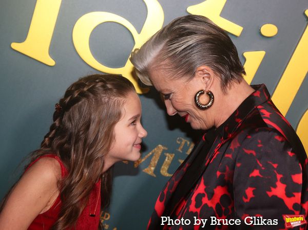 Alisha Weir and Emma Thompson Photo