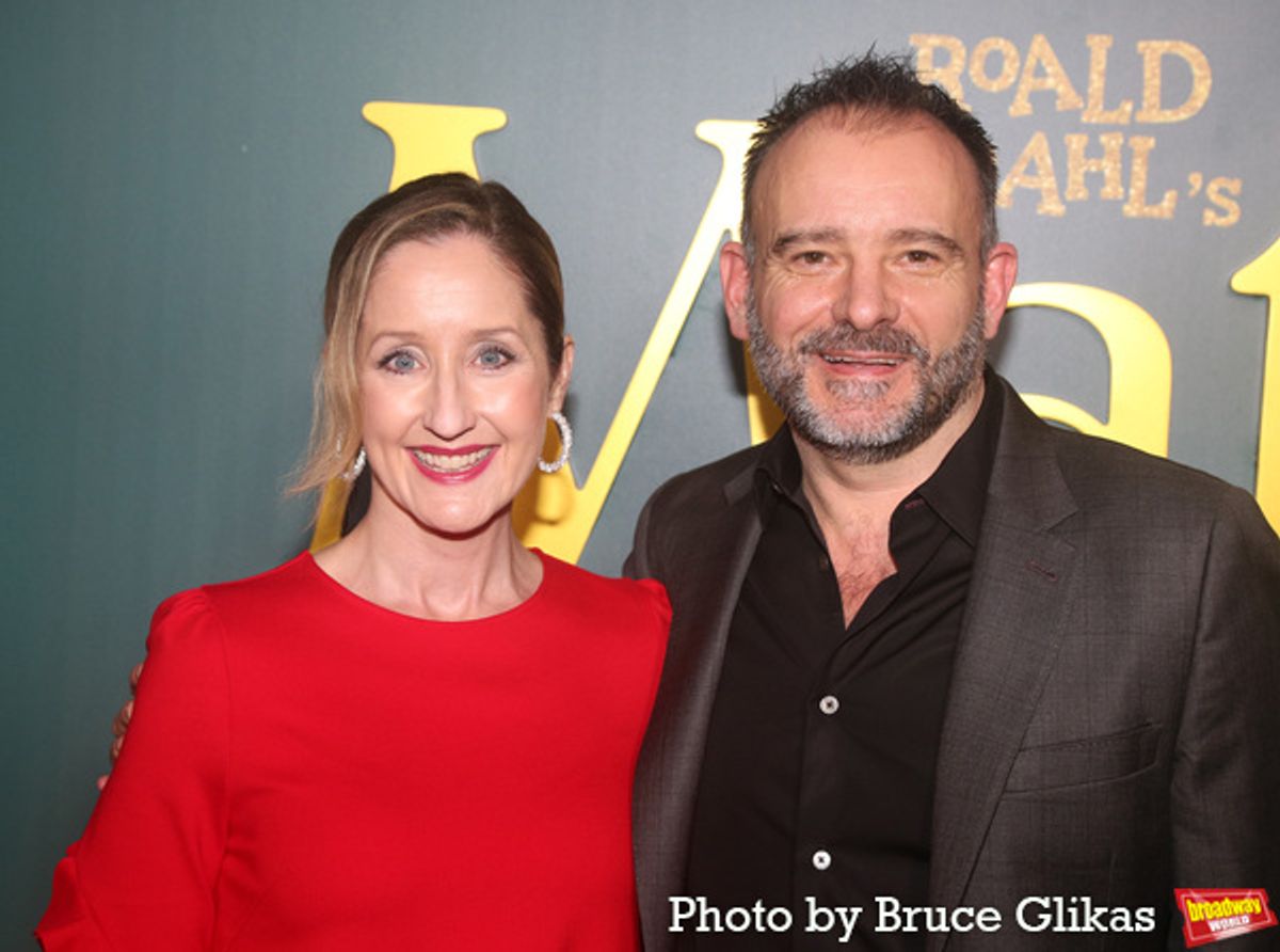 Lauren Ward and Matthew Warchus at 