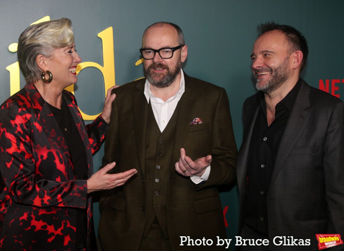 Emma Thompson, Dennis Kelly and Matthew Warchus at 