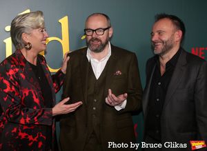 Emma Thompson, Dennis Kelly and Matthew Warchus @ BroadwayWorld Emma Thompson, Dennis Kelly and Matthew Warchus Photo