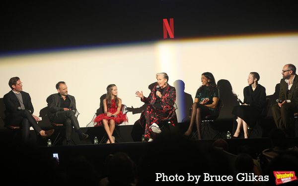 Frank DiLella, Matthew Warchus, Alisha Weir, Emma Thompson, Sindhu Vee, Andrea Risebo Photo