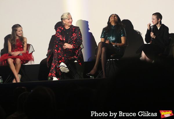 Alisha Weir, Emma Thompson, Sindhu Vee and Andrea Riseborough  Photo