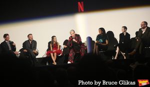 Frank DiLella, Matthew Warchus, Alisha Weir, Emma Thompson, Sindhu Vee, Andrea Risebo Photo