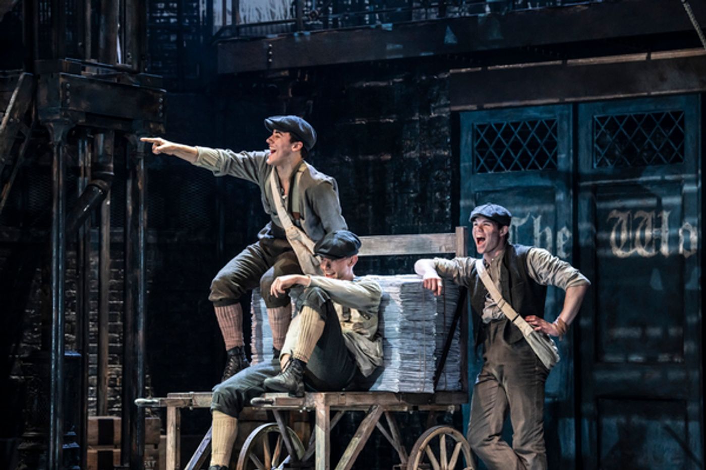 Photos: First Look at NEWSIES, Opening Tonight at Troubadour Wembley Park  Image