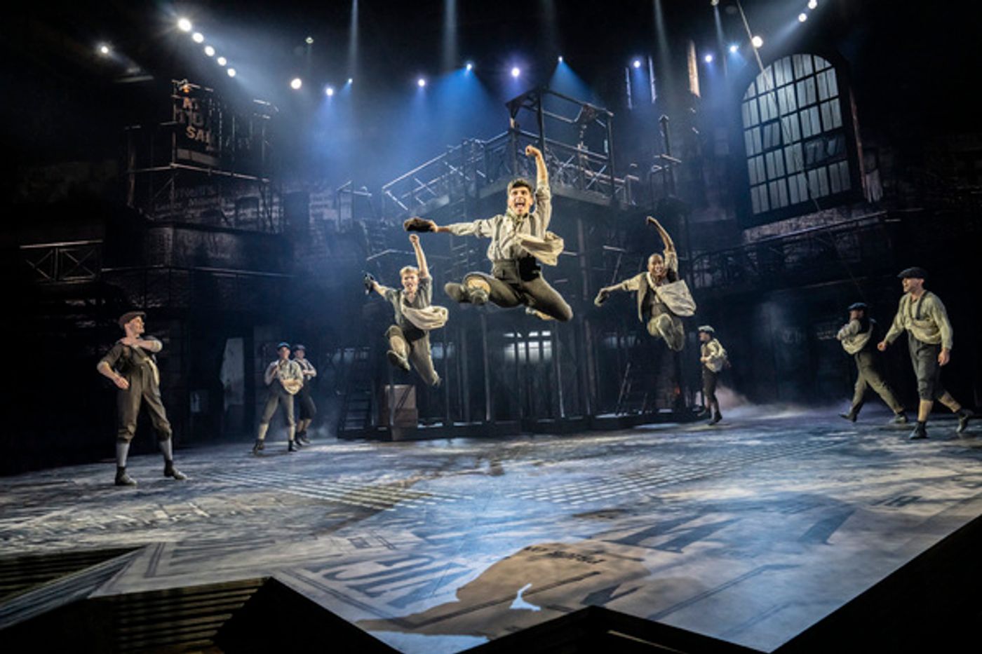 Photos: First Look at NEWSIES, Opening Tonight at Troubadour Wembley Park  Image