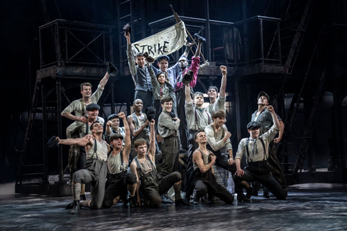 Photos: First Look at NEWSIES, Opening Tonight at Troubadour Wembley Park  Image