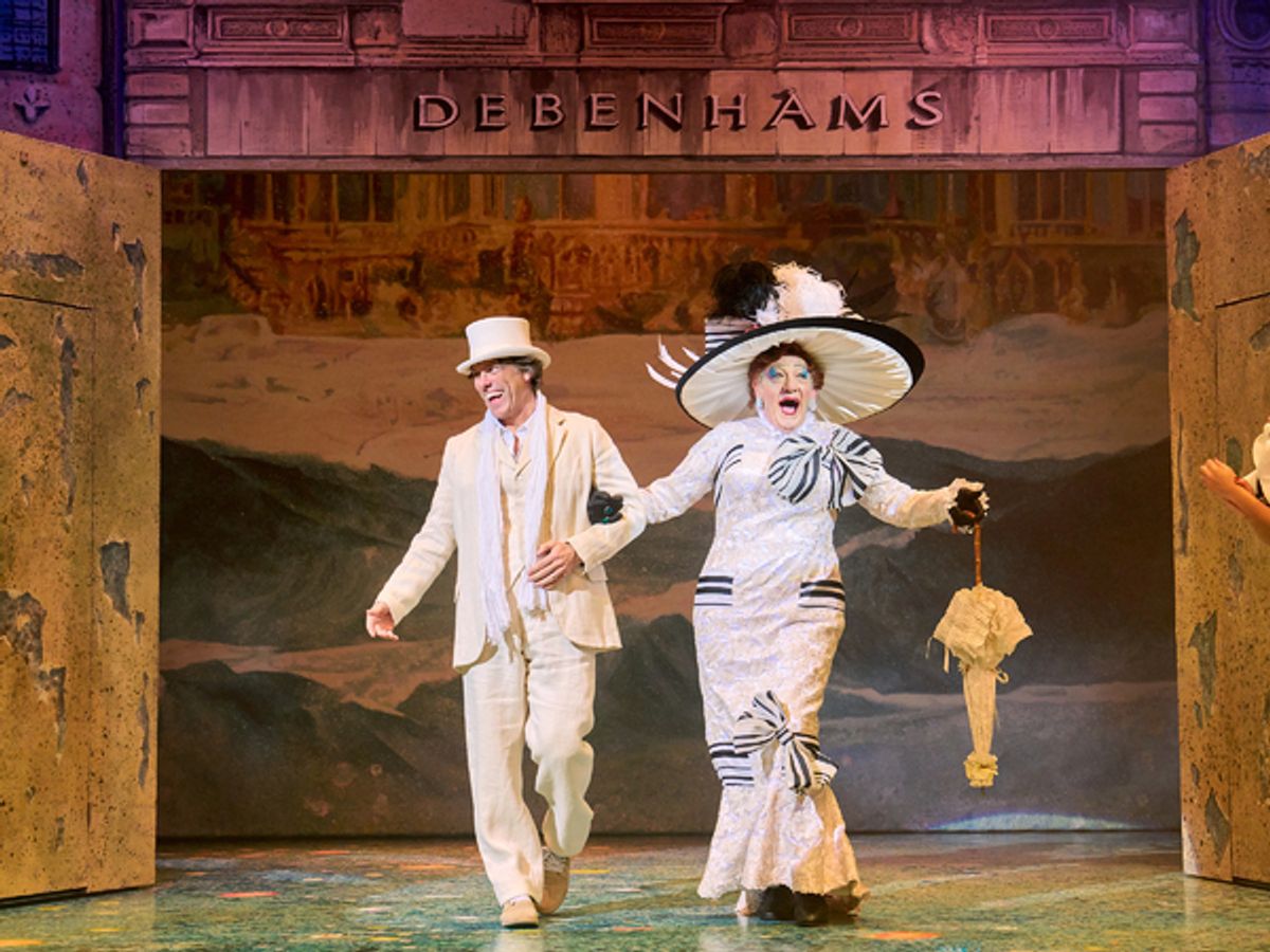 John Bishop and Ian McKellen at 