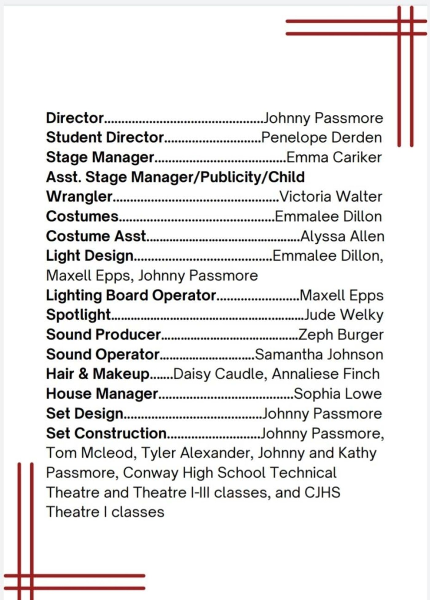 Review: A CHRISTMAS CAROL at Conway Junior High School Entertains with a Few Jump Scares  Image