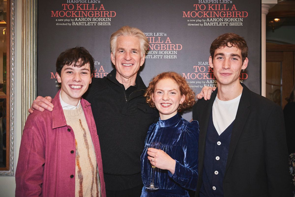 Ellis Howard, Matthew Modine, Anna Munden and Sam Mitchell  at 