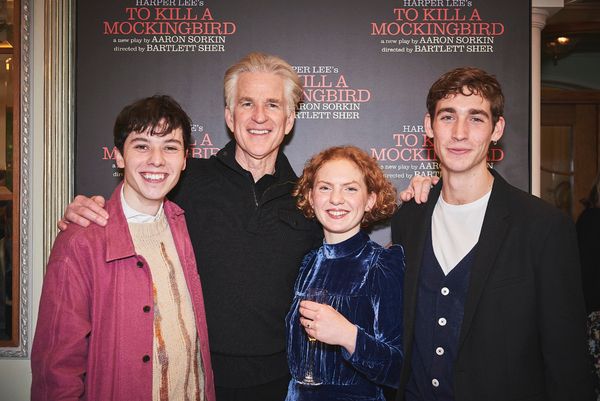 Ellis Howard, Matthew Modine, Anna Munden and Sam Mitchell  Photo