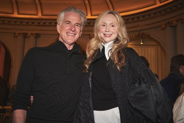 Matthew Modine and Gwendoline Christie  Photo