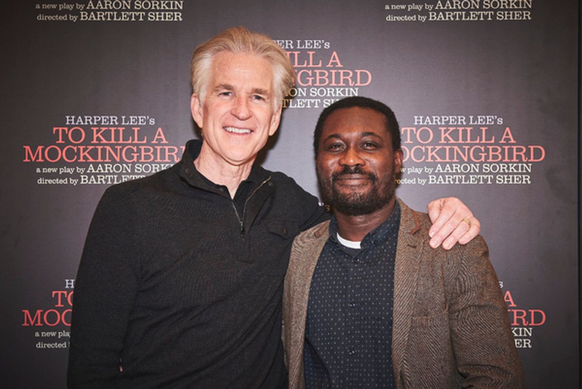 Matthew Modine and Jude Owusu at 