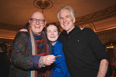 Niall Buggy, Rebecca Hayes and Matthew Modine  Photo