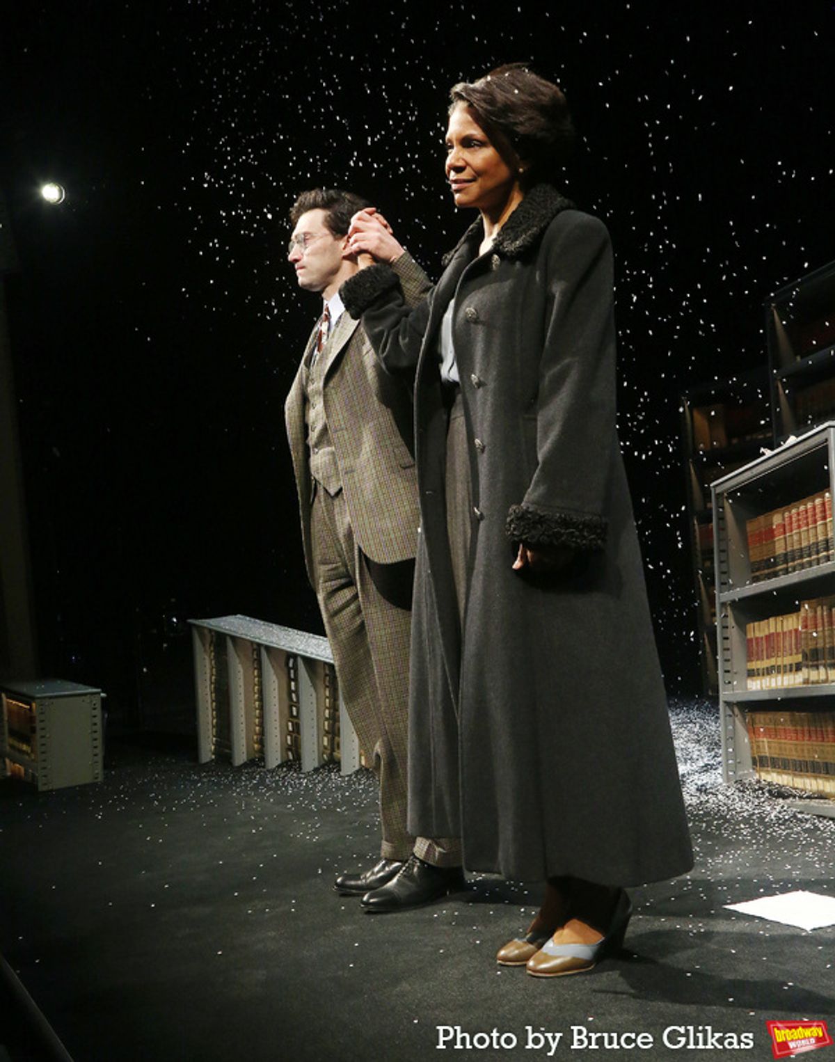 Bryce Pinkham and Audra McDonald at 