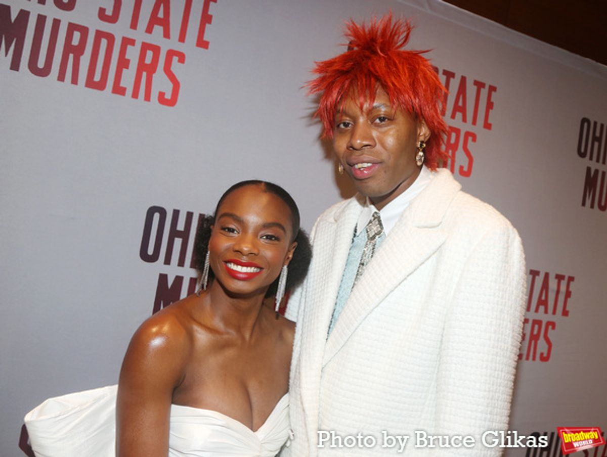 Abigail Stephenson and Jeremy O. Harris at 