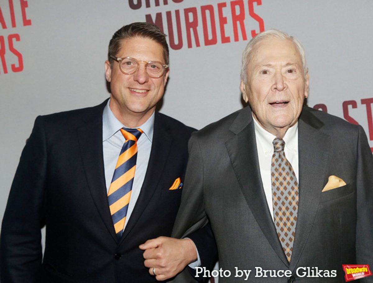 Christopher Sieber and Bob Boyett at 