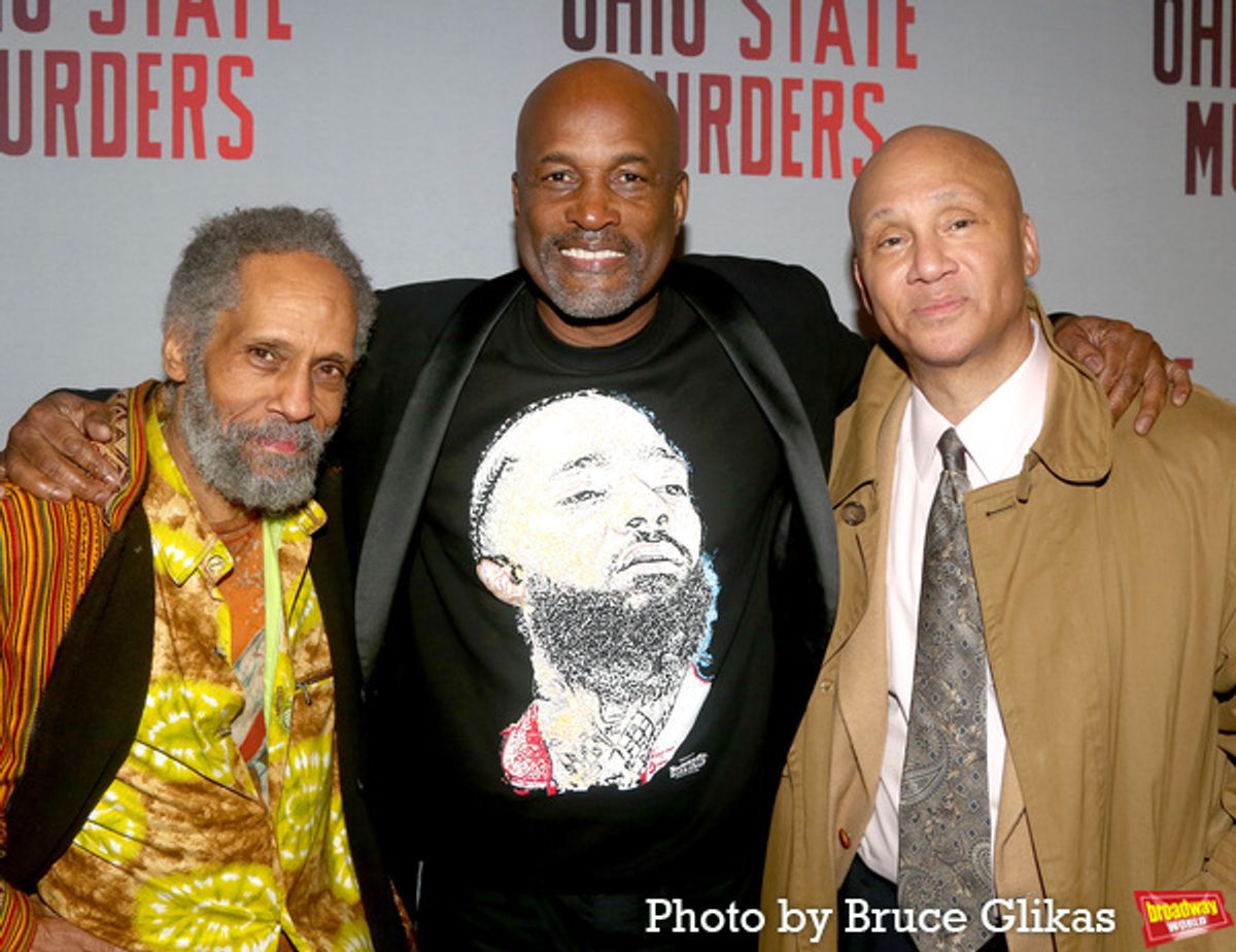 Joe Kennedy Jr., Director Kenny Leon and Adam Kennedy  at 