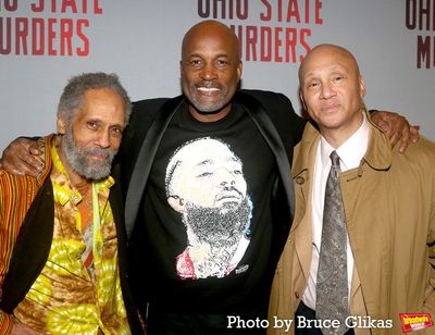 Joe Kennedy Jr., Director Kenny Leon and Adam Kennedy  Photo