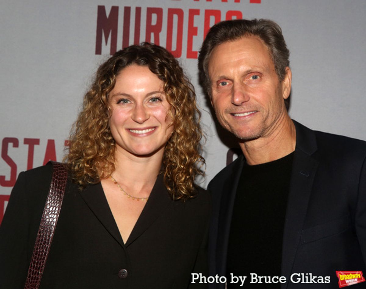 Tess Goldwyn and Tony Goldwyn at 