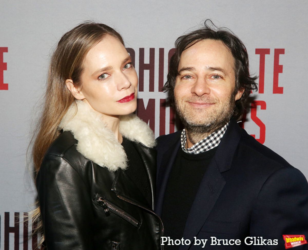 Caitlin Mehner and Danny Strong at 