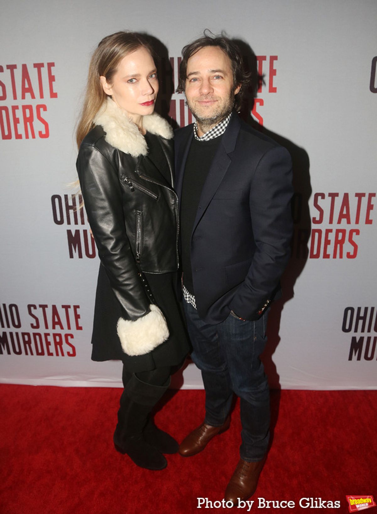 Caitlin Mehner and Danny Strong at 