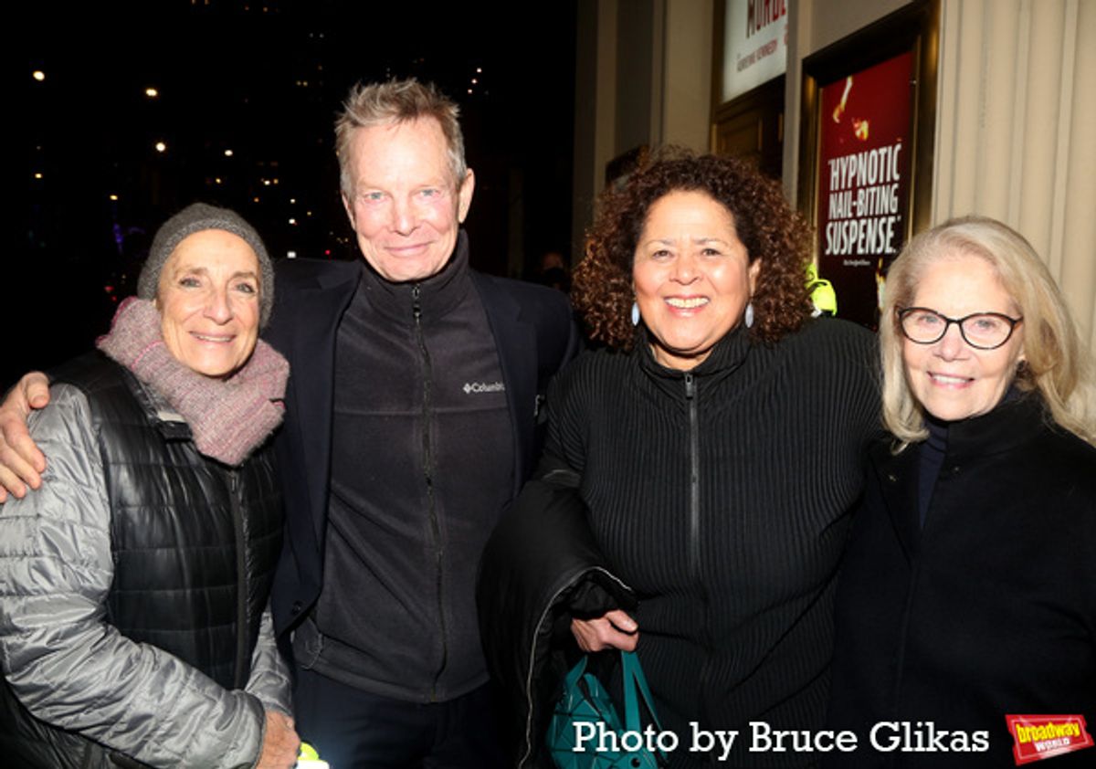 Martha Roth, Bill Irwin, Anna Deavere Smith and Daryl Roth at 