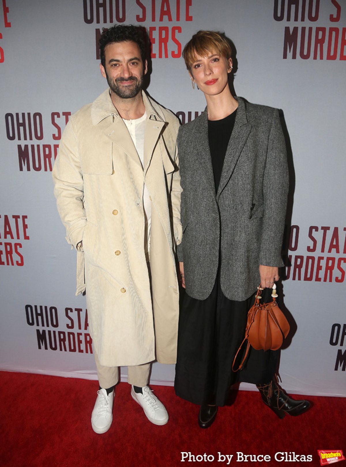 Morgan Spector and Rebecca Hall  at 