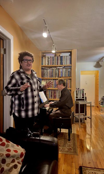 Klea Blackhurst, Michael Lavine Photo