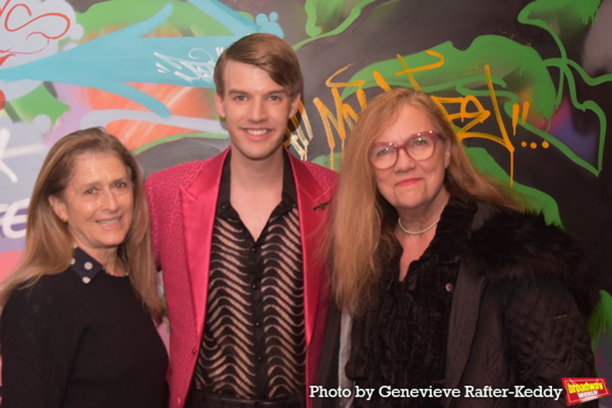 Francesca Heil and Marti Heil with Mark William at 