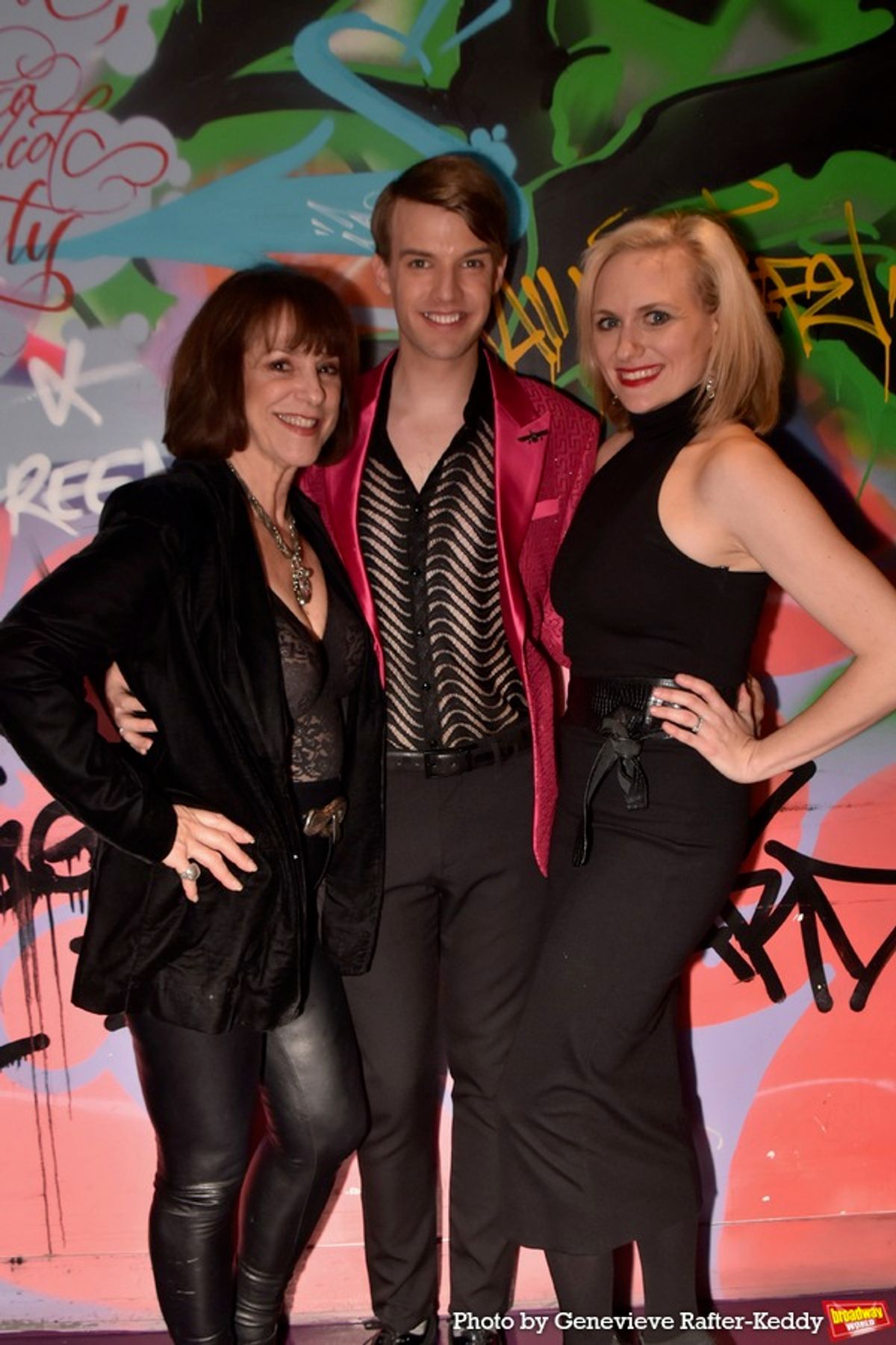 Jana Robbins, Mark William and Haley Swindle Tantleff at 