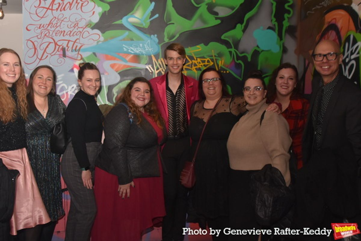 Mark William, Richie Ridge and some of Mark's fans-Victoria Fine, Deanna Wicks, Susan (Elizabeth) Estell, Kelsey McElroy, Martha West, Kendall DeWine, Rachel Critchfield at 