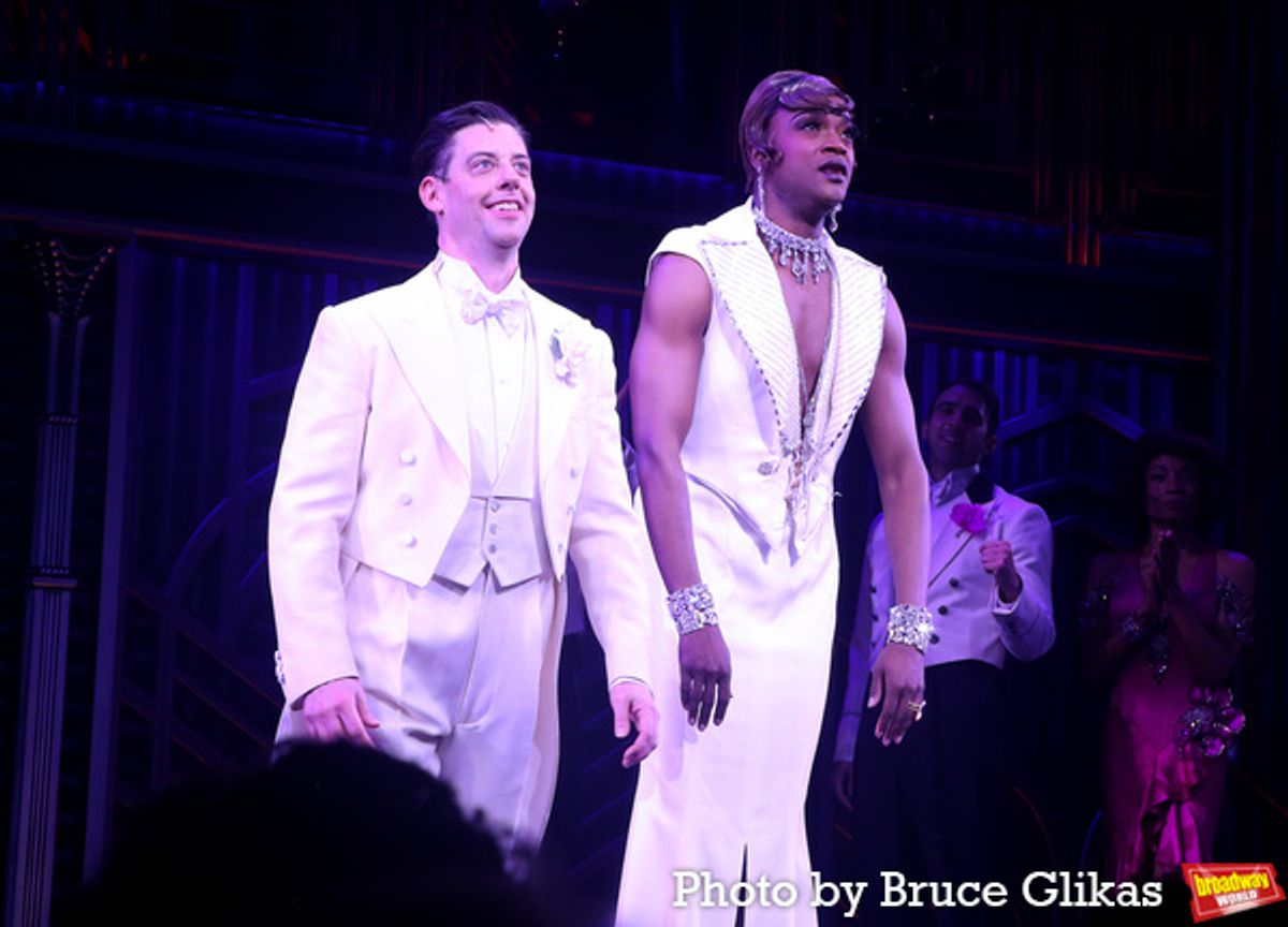 Christian Borle and J. Harrison Ghee at 
