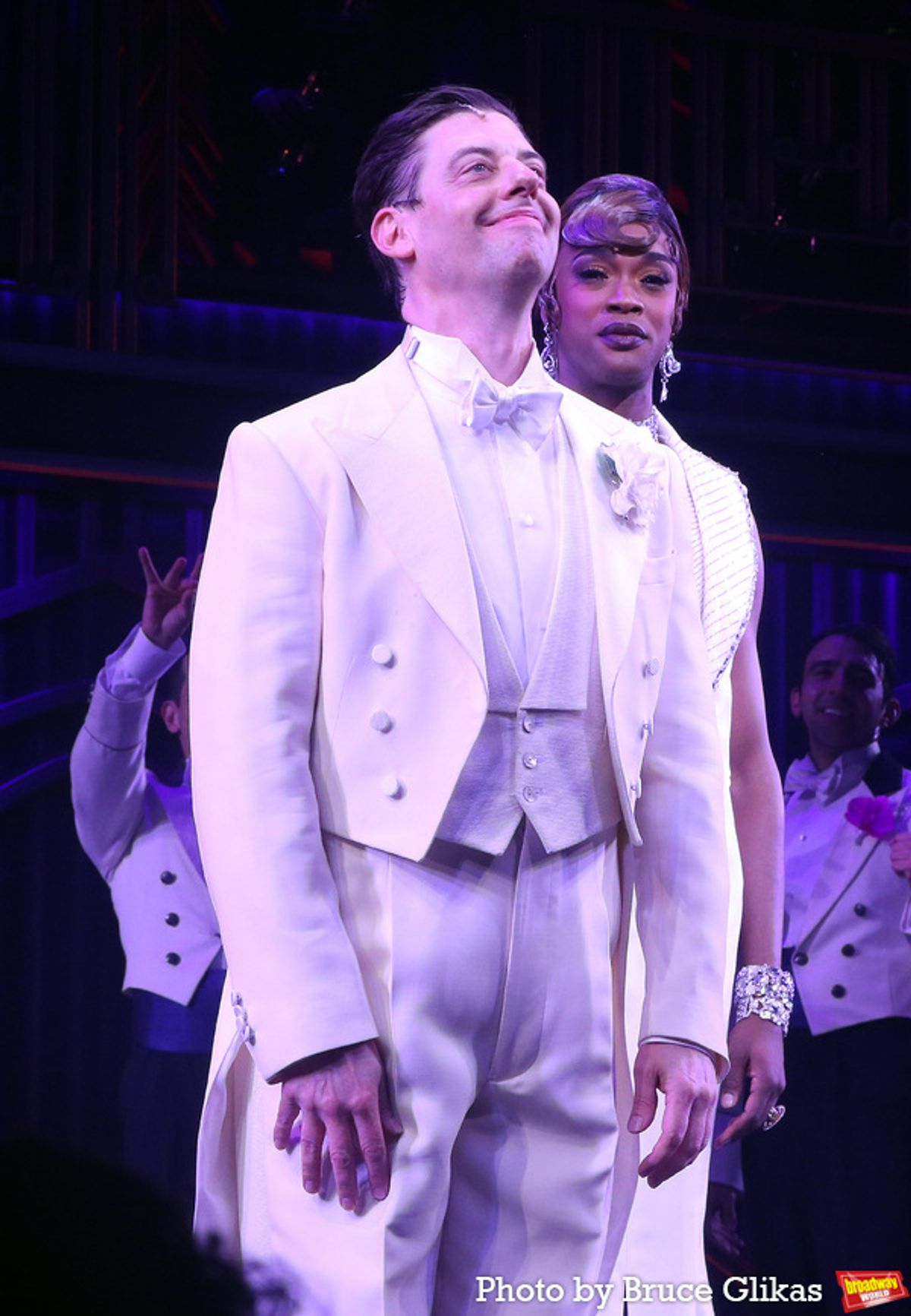 Christian Borle and J. Harrison Ghee at 