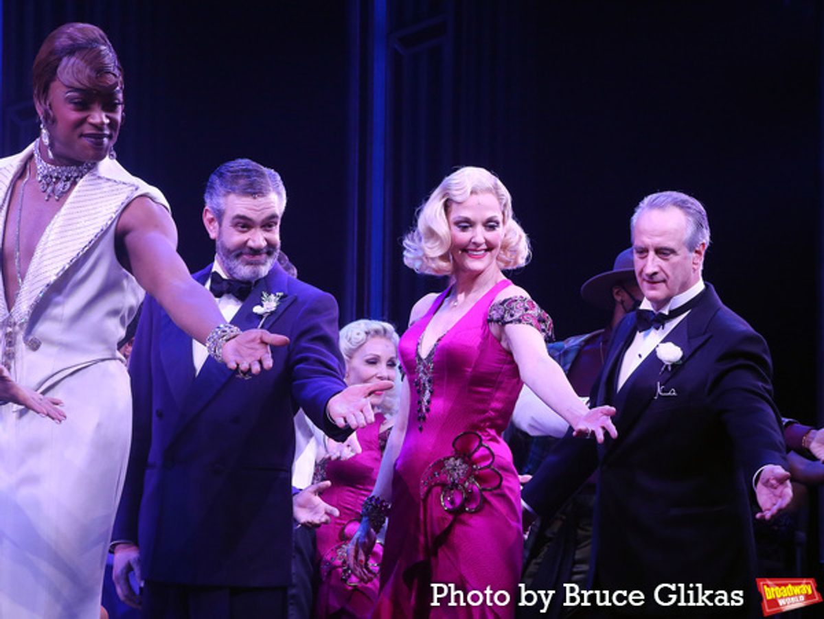 J. Harrison Ghee, Kevin Del Aguila, Angie Schworer and Mark Lotito at 