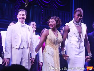 Christian Borle, Adrianna Hicks and J. Harrison Ghee Photo