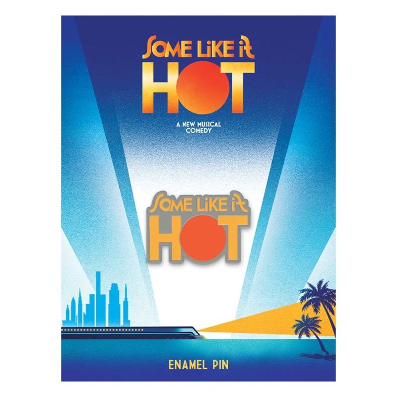 Some Like It Hot Logo Enamel