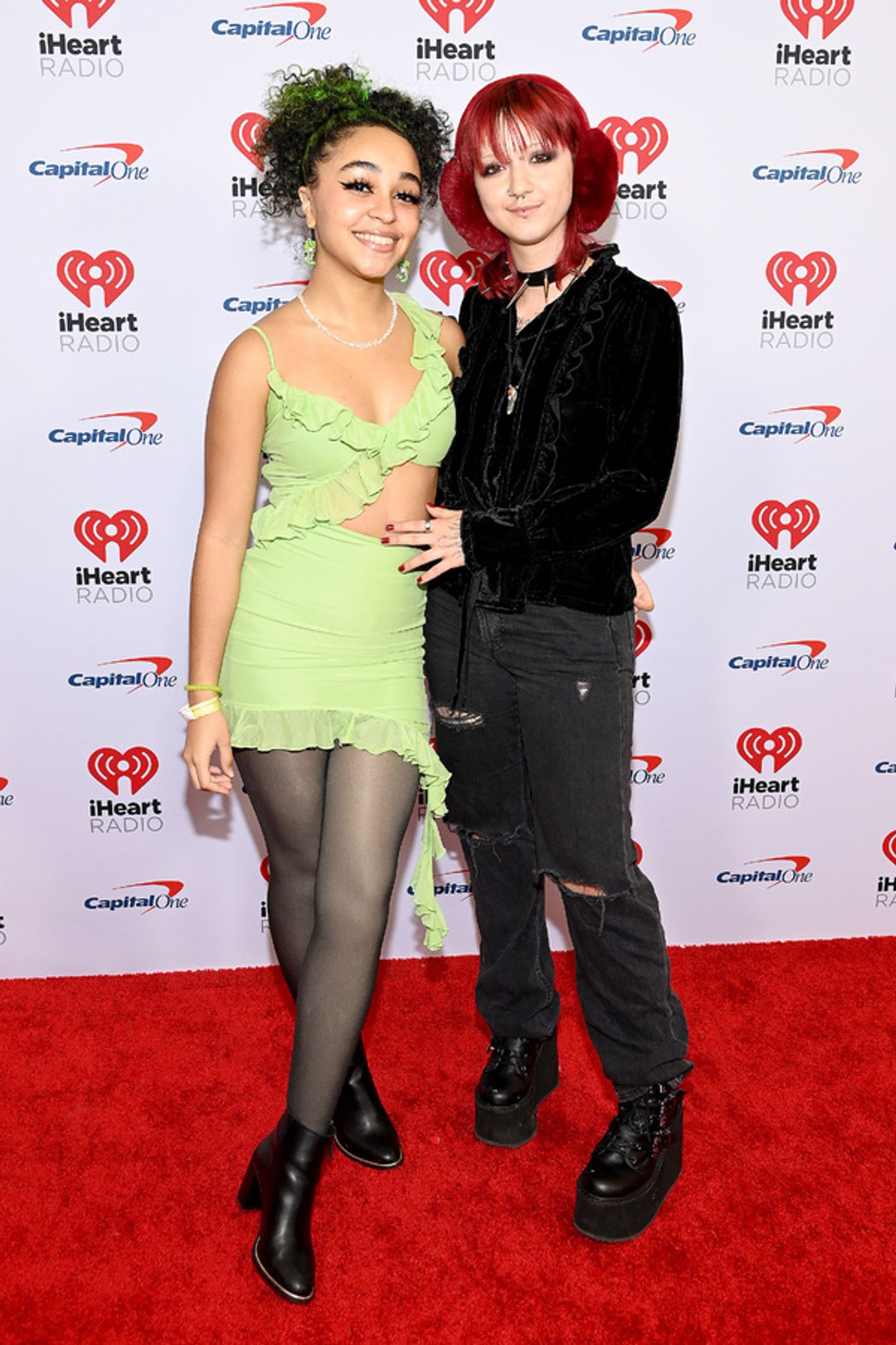 Photos: Dove Cameron, Dua Lipa & More Attend iHeart Radio's Jingle Ball  Image