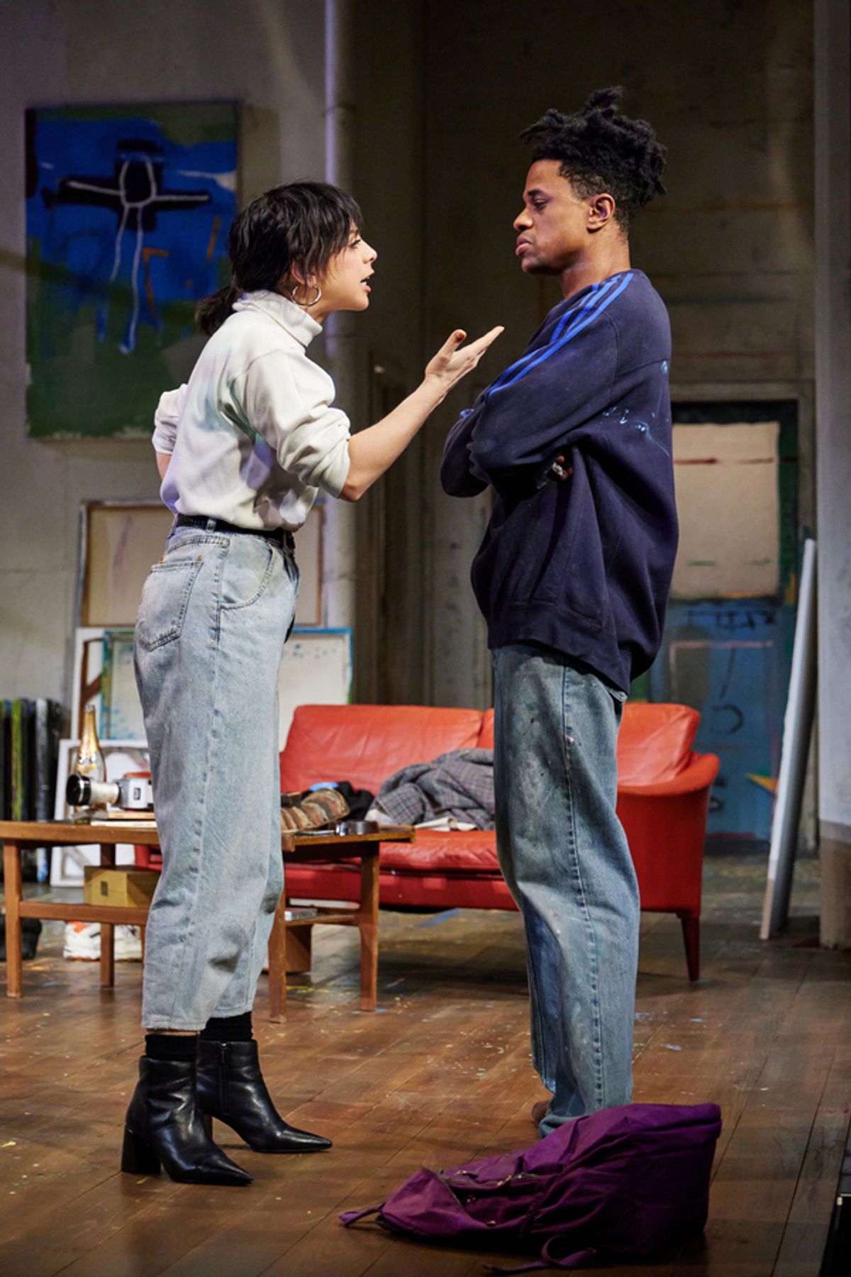 Krysta Rodriguez, Jeremy Pope at 