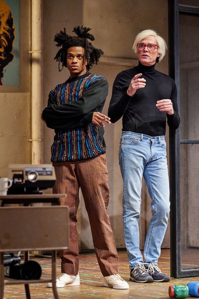 Jeremy Pope, Paul Bettany Photo