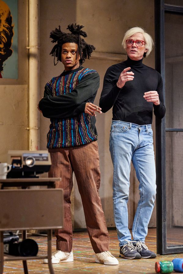 Jeremy Pope, Paul Bettany Photo