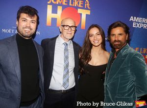 Christian Herrmann, Neil Meron, Caitlin McHugh and John Stamos Photo