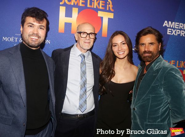 Christian Herrmann, Neil Meron, Caitlin McHugh and John Stamos Photo